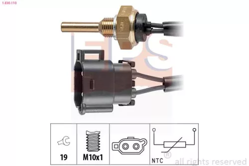Sensor, koelvloeistoftemperatuur EPS 1.830.110)
