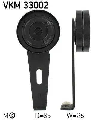 Riemspanner, V-geribbelde riem SKF VKM 33002)