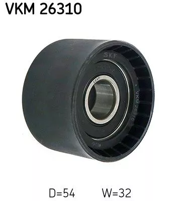 Deflection Pulley/Guide Pulley, timing belt SKF VKM 26310)