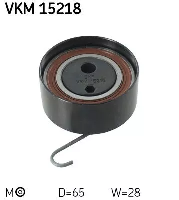 Tensioner Pulley, timing belt SKF VKM 15218)