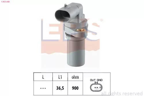 Sensor, krukaspuls EPS 1.953.440)