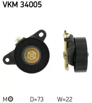 Riemspanner, V-geribbelde riem SKF VKM 34005)