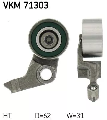 Tensioner Pulley, timing belt SKF VKM 71303)