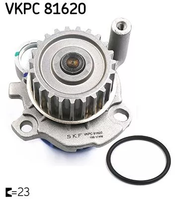 Water Pump, engine cooling SKF VKPC 81620)