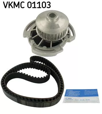 Waterpomp- en distributieriemset SKF VKMC 01103)