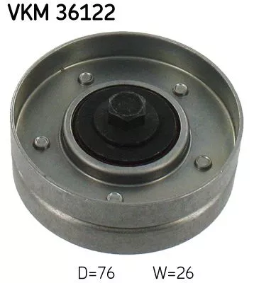 Ombuigings-/geleidingspoelie, V-geribbelde riem SKF VKM 36122)