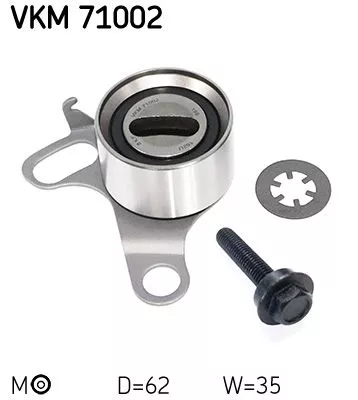 Spanrol, distributieriem SKF VKM 71002)