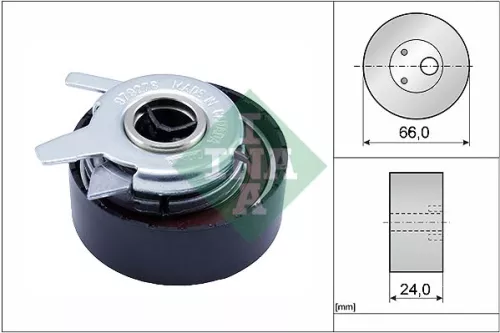 Tensioner Pulley, timing belt Schaeffler INA 531 0276 30)