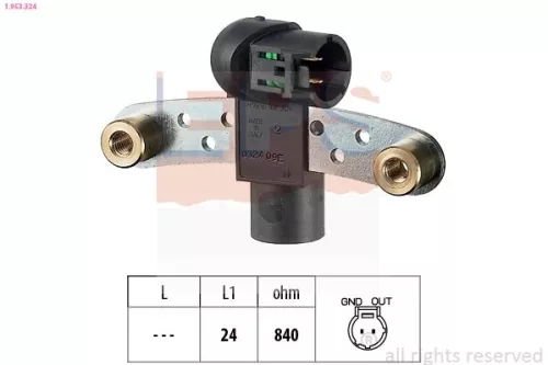 Sensor, krukaspuls EPS 1.953.324)