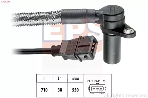 Sensor, krukaspuls EPS 1.953.230)
