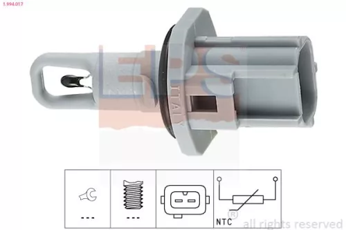 Sensor, inlaatluchttemperatuur EPS 1.994.017)