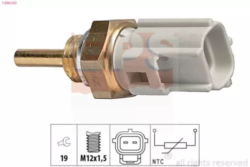 Sensor, koelvloeistoftemperatuur EPS 1.830.323)