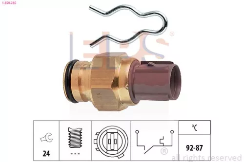 Temperatuurschakelaar, radiatorventilator EPS 1.850.285)
