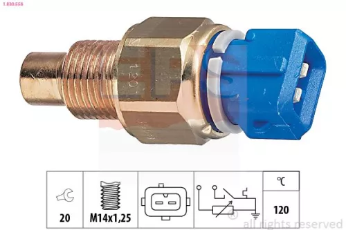 Sensor, koelvloeistoftemperatuur EPS 1.830.558)