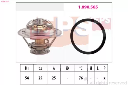 Thermostaat, koelvloeistof EPS 1.880.328)