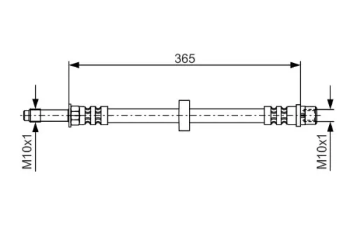 Remslang BOSCH 1 987 476 851)