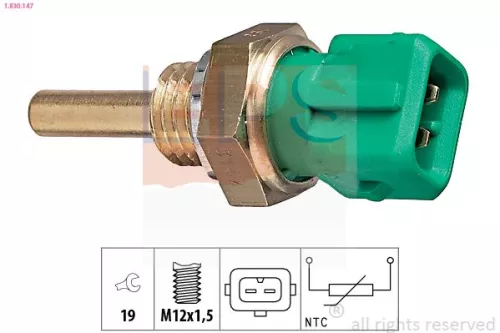 Sensor, koelvloeistoftemperatuur EPS 1.830.147)