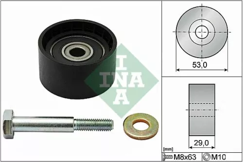 Deflection Pulley/Guide Pulley, timing belt Schaeffler INA 532 0287 10)