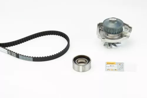 Waterpomp- en distributieriemset CONTINENTAL CTAM CT999WP1)