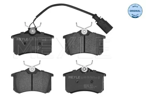 Brake Pad Set, disc brake MEYLE 025 235 5417/W)
