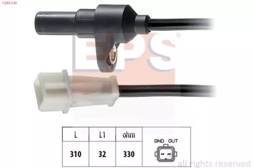 Sensor, krukaspuls EPS 1.953.142)