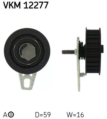 Spanrol, distributieriem SKF VKM 12277)