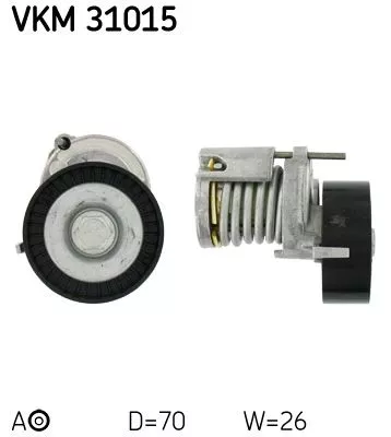 Belt Tensioner, V-ribbed belt SKF VKM 31015)