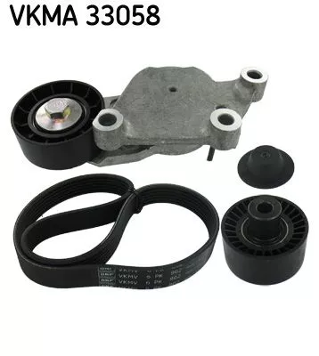 V-geribbelde riemset SKF VKMA 33058)