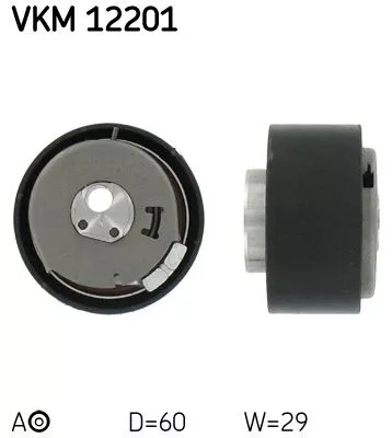 Tensioner Pulley, timing belt SKF VKM 12201)