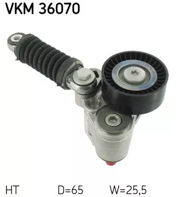 Riemspanner, V-geribbelde riem SKF VKM 36070)