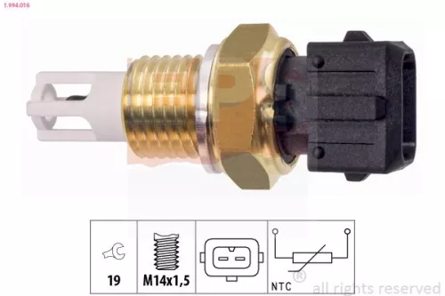 Sensor, inlaatluchttemperatuur EPS 1.994.016)