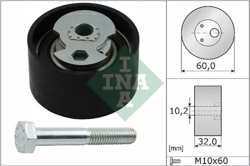 Spanrol, distributieriem Schaeffler INA 531 0504 10)