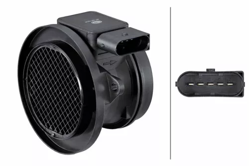 Luchtmassastroomsensor HELLA 8ET 009 142-351)