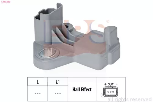 Sensor, krukaspuls EPS 1.953.602)
