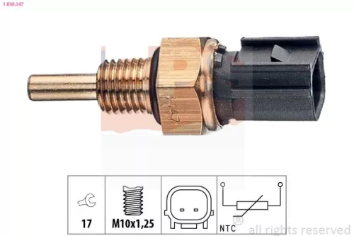 Sensor, koelvloeistoftemperatuur EPS 1.830.347)