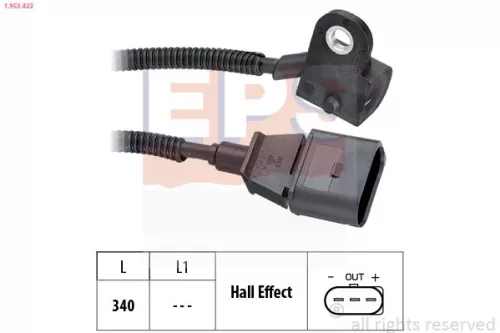 Sensor, nokkenaspositie EPS 1.953.423)