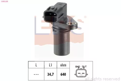 Sensor, krukaspuls EPS 1.953.225)