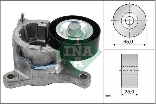 Riemspanner, V-geribbelde riem Schaeffler INA 534 0022 10)