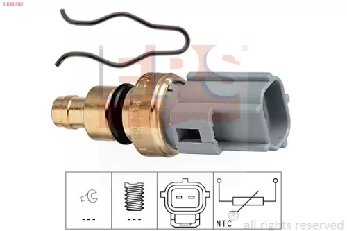 Sensor, koelvloeistoftemperatuur EPS 1.830.302)