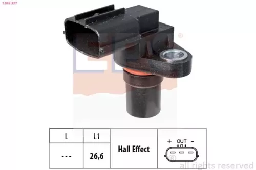 Sensor, krukaspuls EPS 1.953.337)