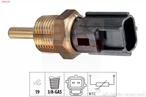 Sensor, koelvloeistoftemperatuur EPS 1.830.230)