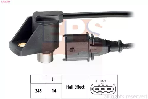 Sensor, nokkenaspositie EPS 1.953.286)