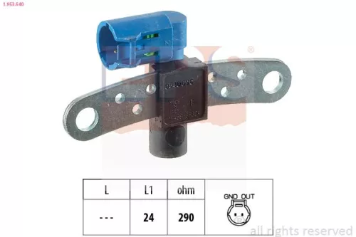 Sensor, krukaspuls EPS 1.953.540)