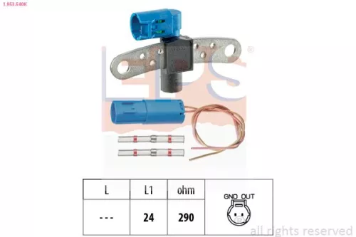 Sensor, krukaspuls EPS 1.953.540K)