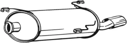 Achterdemper MAXGEAR 19-0693)
