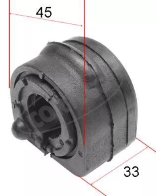 Bevestiging, stabilisatorstang CORTECO 80000459)