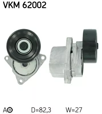 Riemspanner, V-geribbelde riem SKF VKM 62002)