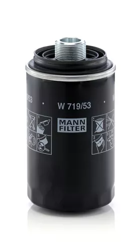 Oliefilter MANN-FILTER W 719/53)