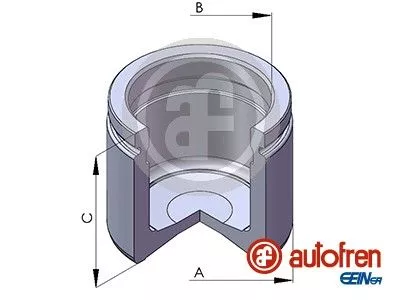 Zuiger, remklauw AUTOFREN SEINSA D02587)