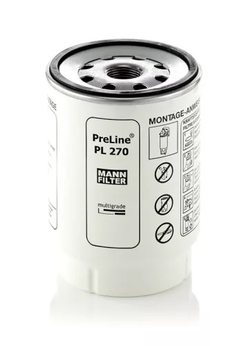 Brandstoffilter MANN-FILTER PL 270 x)